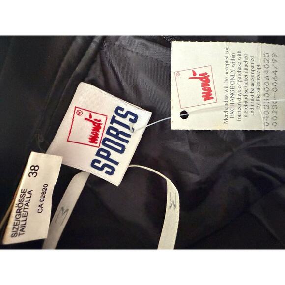 Vintage Mondi Skirt Black Size 38  made in Germany - Picture 8 of 12